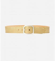 Metallic Mini Stud Jean Belt