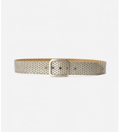 Mini Stud Jean Silver Belt