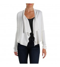 Ivory Asymmetrical Cardigan Sweater