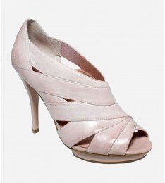 Xema Strappy Cutout Peep Toe Heels Shoe