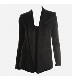 Black Linen Blazer