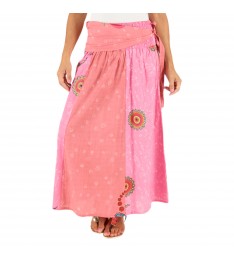 Pink Maxi Skirt 