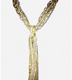 Multi Gold & Silver Chain Necklace