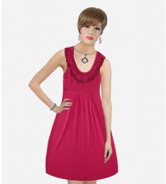 Red Rose Bud Dress