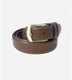 Brown Casual Leather  Belt
