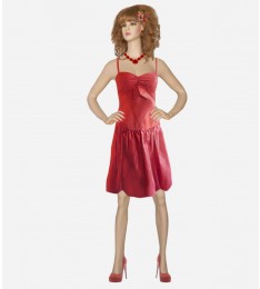Nicole Miller Coral Silk Dress