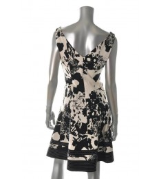 Black and Beige Versatile Dress