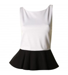 Peplum Knit Casual Top
