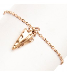 Gold Tone Arrowhead Bracelet