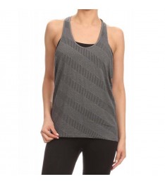 Gray Racerback Tank