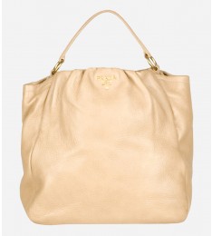 Beige Deerskin Handbag