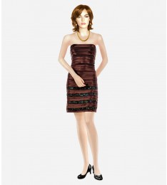 Red Silk Dress