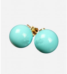 Sea Shell Pearl Gilt Earrings