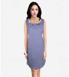 Striped Jersey Top Mini Dress