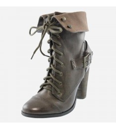 Embellished Combat Boots