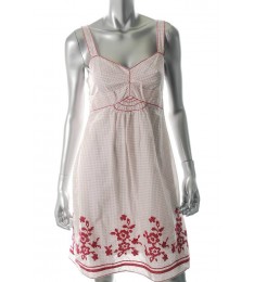 Elisa White Floral Print Dress
