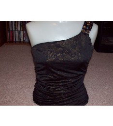 One Shoulder Tank Top Dress