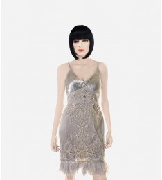 Silver Cocktail Dress