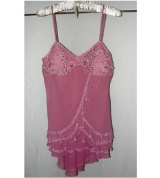 Tassel & Bead Crocheted Top