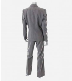 Grey Two Piece Pants Suit