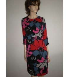 Silk Floral Dress
