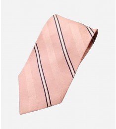 Mens Silk Stripe Luxury Jacquard Necktie
