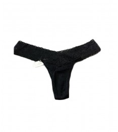 Black Lace Thong Panty