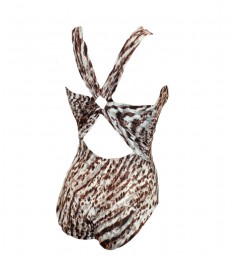 Animal Print One Piece Swimsuit