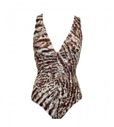 Animal Print One Piece Swimsuit
