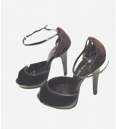 Peep Toe Ankle Strap SHOE