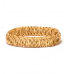 Gold Mesh Bangle