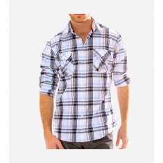 Long Sleeve Plaid Woven