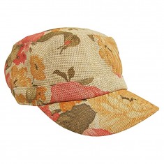 Orange & Yellow Floral Cadet Cap