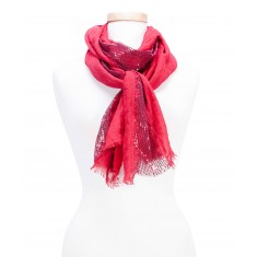 Red Sequin Scarf