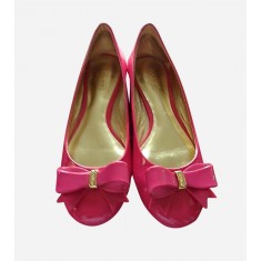 SKYLA HOT PINK Leather Shoe