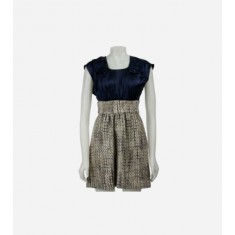 Scoop Neck Twined Dress