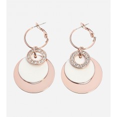 Clear Crystal Pierced Earring