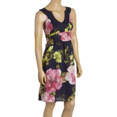 Peony Floral Yoke Dress