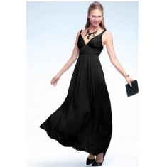 Black Silk Gown
