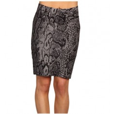 Snake Print Mini Skirt