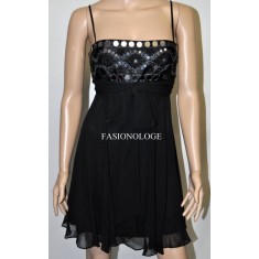 Chiffon Sequin Cocktail Party Dress