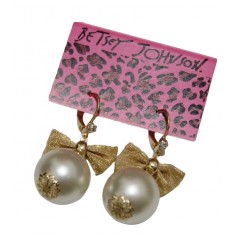 Golden Pearl Earrings