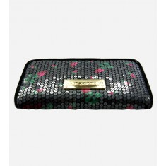 Rose Buds Sequin Wallet