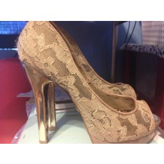Samanthaa Colorblock Peep Toe
