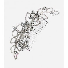 Silver Plated Bridal Hair Comb-01.jpg