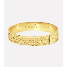 Signature Gold Bangle Bracelet