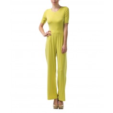 Citrus Open-Back Crisscross Jumpsuit