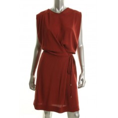 Teresia Red Cap Sleeve Dress