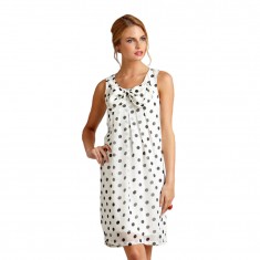 Sleeveless Polka Dress
