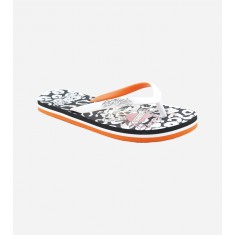 White Rubber Flip Flops Sandal